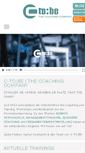 Mobile Screenshot of c-to-be.de